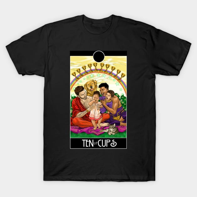 Ten of Cups T-Shirt by JoeBoy101